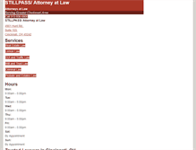 Tablet Screenshot of cincinnatilawoffice.com